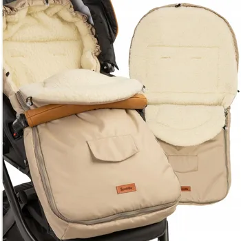 Fusak ZIMNÍ SPACÍ PYTEL NA ZIMU PRO DĚTI DO KOČÁRKU KORBIČKY SANÍ