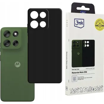 Pouzdro na mobilní telefon Matný Pouzdro 3mk pro Motorola Moto G56 5G, obal na telefon, světlý kryt