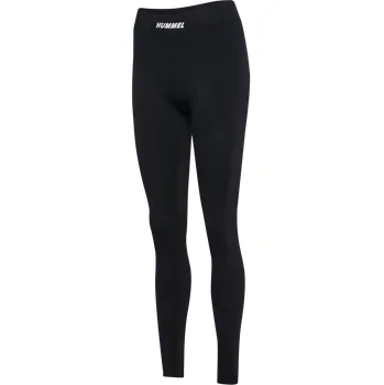 Dámská móda Legíny Hummel hmlELEMENTAL COTTON HW TIGHTS 228770-2001 Velikost L