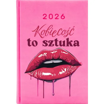 Kalendář Knižkový kalendář 2026 A5 FunnyCase růžový