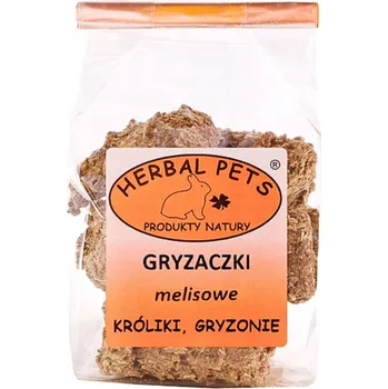 Krmivo pro hlodavce Zeleninové pamlsky Herbal Pets s meduňkou 140 g