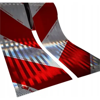 Lepicí páska Konturová reflexní páska Samolepicí 3M 823i Pravé pruhy 141 mm x 1 m