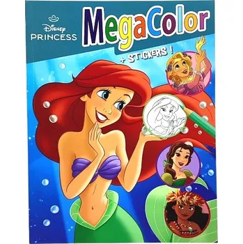 omalovánky Omalovánky Disney Princezny + samolepky. 128 obrázků.