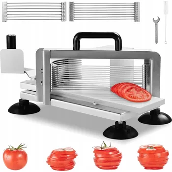 Kráječ zeleniny Kráječ na rajčata, zeleniny a ovoce – plátky 6,35 mm / 9,53 mm / 4,76 mm