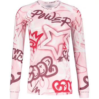 Dámské funkční termo triko s dlouhým rukávem premium ALTISPORT VOJ/ALW054TER01 RŮŽOVÁ XXL