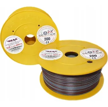 elektrický kabel Kabel LGY/H05V-K 0,35 mm2 200 m Hnědo-Šedý
