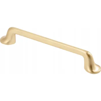 Nábytkové kování Nábytková úchytka Fabricio 128 zlatá kartáčovaná GTV