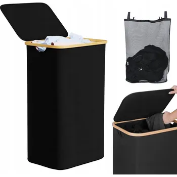 Koš na prádlo Volně stojící koš na prádlo Bedee 97l černý