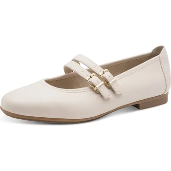 Dámská zimní obuv DÁMSKÉ BALERÍNY JANA 8-22177-44 400 BÉŽOVÁ Barva: BÉŽOVÁ, Velikost: 38