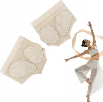 Podprsenka Bezprstovky pro tanec a gymnastiku vel L béžová