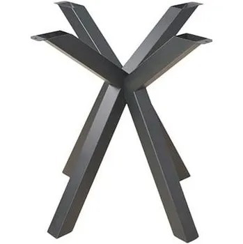 Podnož k jídelnímu stolu KLEO 90 černá KLEO90C