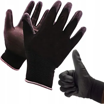 Pracovní rukavice Pracovní rukavice velikost 10 ODOLNÉ Ochranné rukavice POLYURETAN zahradní