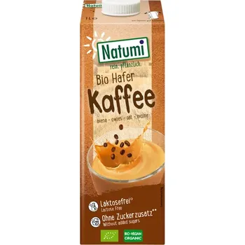 Rostlinné mléko Natumi Ovesný nápoj s kávou 1 l bio BIO VEGAN Množství: 1 ks