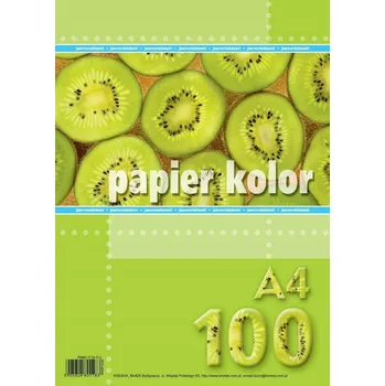 Barevný papír Kancelářský papír Kreska formát A4 80g 100 listů