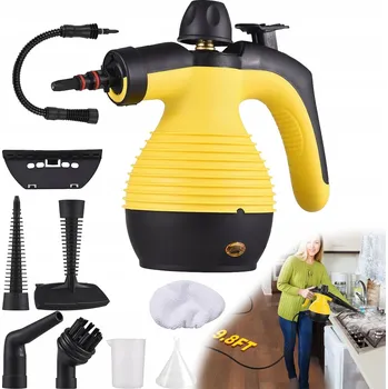 Vysavač PARNÍ ČISTIČ OKEN A POVRCHŮ S PŘÍSLUŠENSTVÍM 1050W 350ml