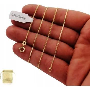 Řetízek ZLATÝ JEMNÝ ŘETÍZEK ANKR 925 585 50 cm/1 mm