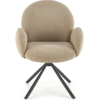 Jídelní židle Moderní jídelní židle Halmar K498 židle cappuccino (1p=2szt)