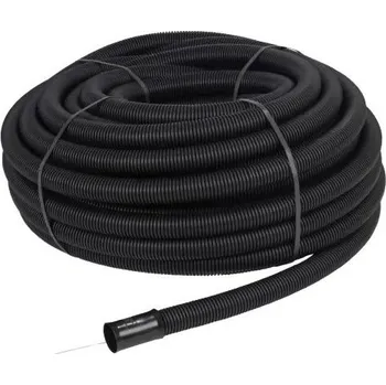 kabelová chránička FRA CHRÁNIČKA OHEBNÁ KABUFLEX-R-UV DN 63 ČERNÁ 450N 63/50MM 50M UV STABIL 19140063