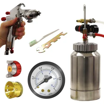 Pneumatický stříkací systém s kovovou nádrží 2L a sadou trysek M19633