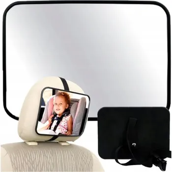 Obraz Zrcátko do auta pro sledování dítěte, nastavitelné na opěrku hlavy
