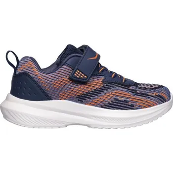 Chlapecké tenisky Dětská volnočasová obuv Lewro GLIMMER 28 Tmavě modrá, Oranžová, Bílá
