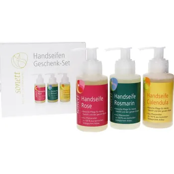 Kosmetická sada Sonett Sada mýdel na ruce 3 x 110 ml eco ECO VEGAN