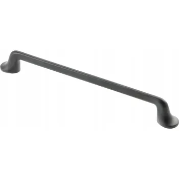 Zinková úchytka FABRICIO C192 mm, černá matná UZ-FABRICIO-192-20M
