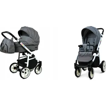 Kočárek Dětský kočárek 2v1 BabyLux COLORLUX kombinovaný kočárek hluboký a sportovní