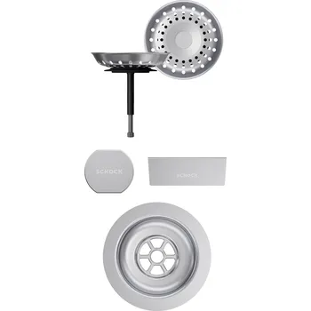 Kuchyňský dřez Části dřezu v provedení Nerez, Schock 400075EDM