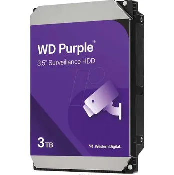 Interní pevný disk WESTERN DIGITAL WD Purple 3TB