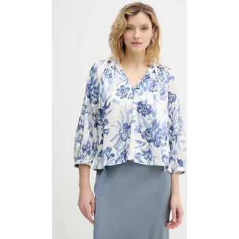 Dámská halenka Halenka Marella Emme by Marella 2615111171200 modrá 95X, vel. 36