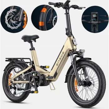 Elektrokolo ENGWE L20 3.0 Pro Elektrické městské kolo 250W 25 km/h 15Ah Pneumatika 20 palců