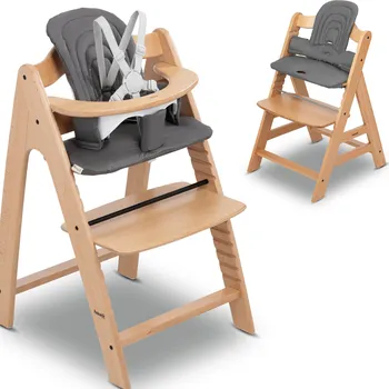 Dětské zboží Hauck Polstrování na sedátko a dřevěné židličky Alpha+,Beta+,Arketa Dark Grey