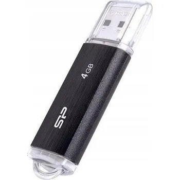 USB flash disk Flash disk Silicon Power SP004GBUF2U02V1K 4 GB USB 2.0 černý