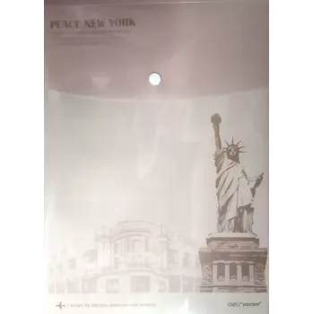 desky na sešit Deli Yocoo Obálka s drukem A4 New York