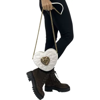 Golfový bag DOLCE & GABBANA Heart White Bag