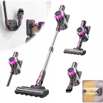 Vysavač VYSAVAČ AKUMULÁTOROVÝ TYČOVÝ BEZSÁČKOVÝ ELEKTROKARTÁČ S LED 3V1 250W