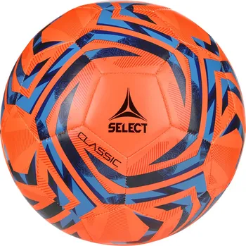 Míčový sport Fotbalový míč Select FB Classic oranžovo modrá Velikost míče: 5