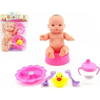 Teddies Panenka miminko s doplňky