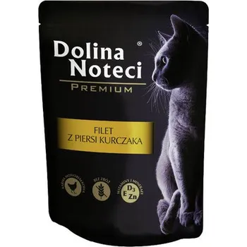 Krmivo pro kočku DOLINA NOTECI Premium Chicken breast fillet - mokré krmivo pro kočky - 85g