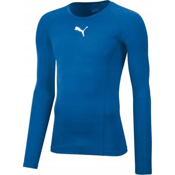 Pánské tričko Pánské Tričko Puma Liga Baselayer Tee LS modré 655920 02 vel. S