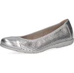 DÁMSKÉ BALERÍNY CAPRICE 9-22151-42 941 STŘÍBRNÁ Barva: STŘÍBRNÁ, Velikost: 39