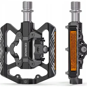 Pedál na kolo Ná šlapné pedály na kolo 2 v 1 GEWAGE