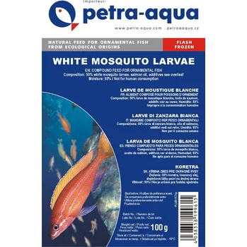 Návnadová surovina White Mosquito Larvae frozen blister - mražené koretry 6x 100 g