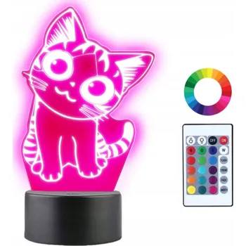 Lampička Tweet Noční lampa modré