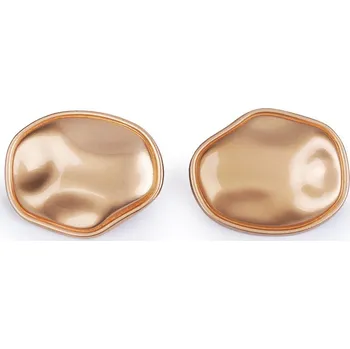 Knoflík Kovový knoflík mačkaný vzhled velikost 46" Varianta: 2 zlatá sv., Balení: 20 ks