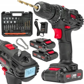 Aku Šroubovák RED TECHNIC akumulátorová 20 V RTWA0033