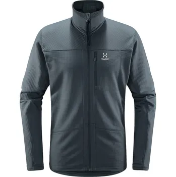 Pánská mikina Pánská technická mikina Haglöfs ROC Spitz Mid - modrá Velikost: L