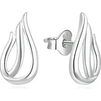 Náušnice Minimalistické stříbrné náušnice Sasha E0002488 Moiss