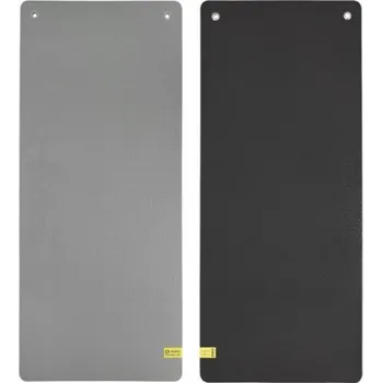 podložka na cvičení HMS Premium MFK08 Studiová podložka s oky, šedo-černá, 140x60 cm